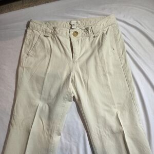 Women's Cream Jeans